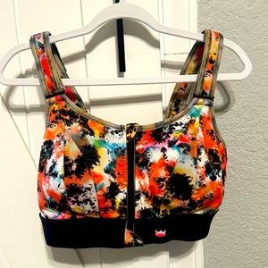 SHEFIT Ultimate Sports Bra Dare Multicolor 2Luxe XXL High Impact